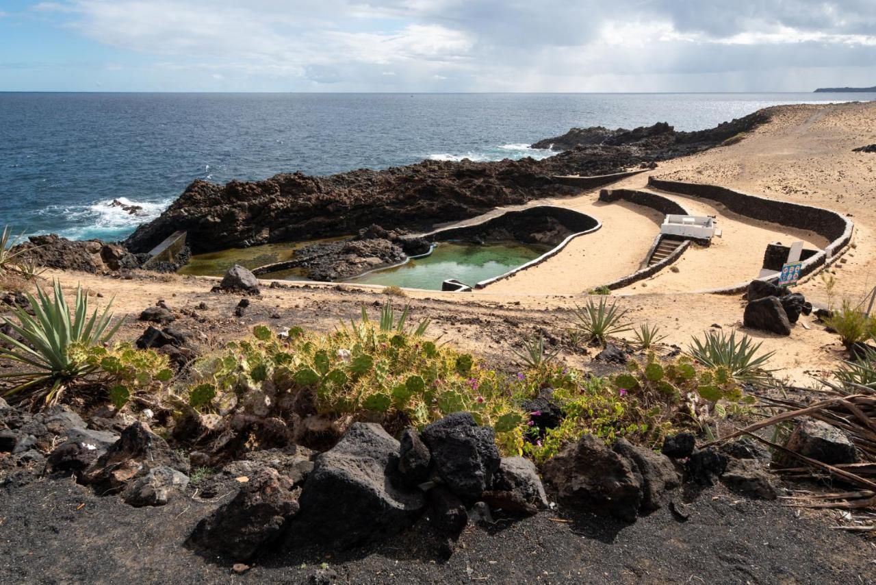 Bungalows Delmar Natur Charco del Palo Bagian luar foto
